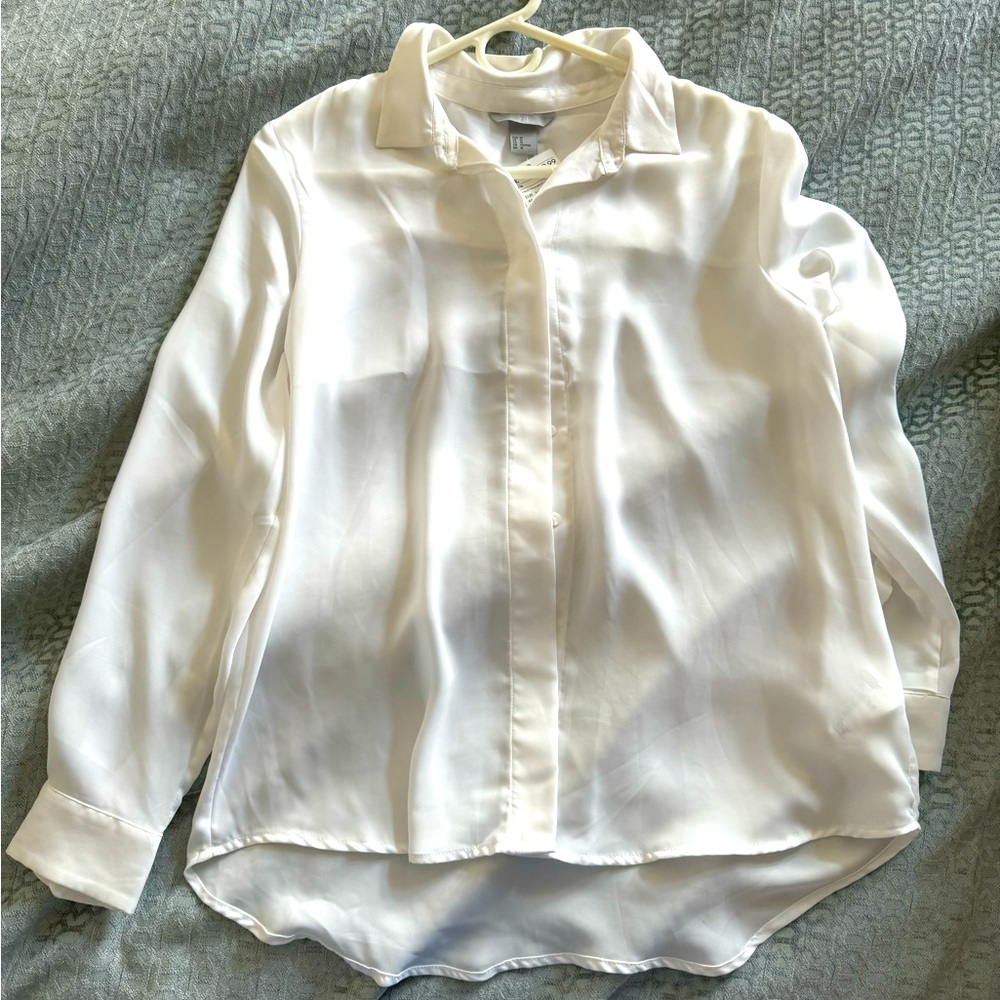 H&M long sleeve dress shirt